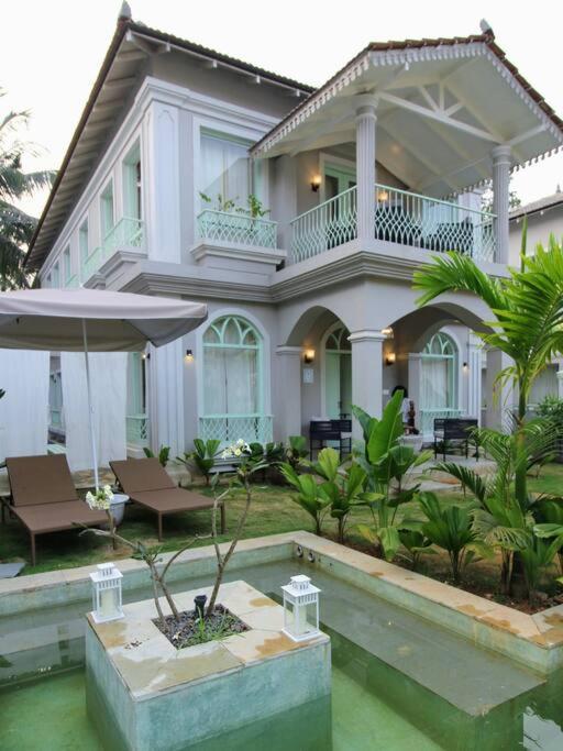 Barcelona Villas At Love Story Siolim- 3Bhk Private Pool Villas Exteriér fotografie