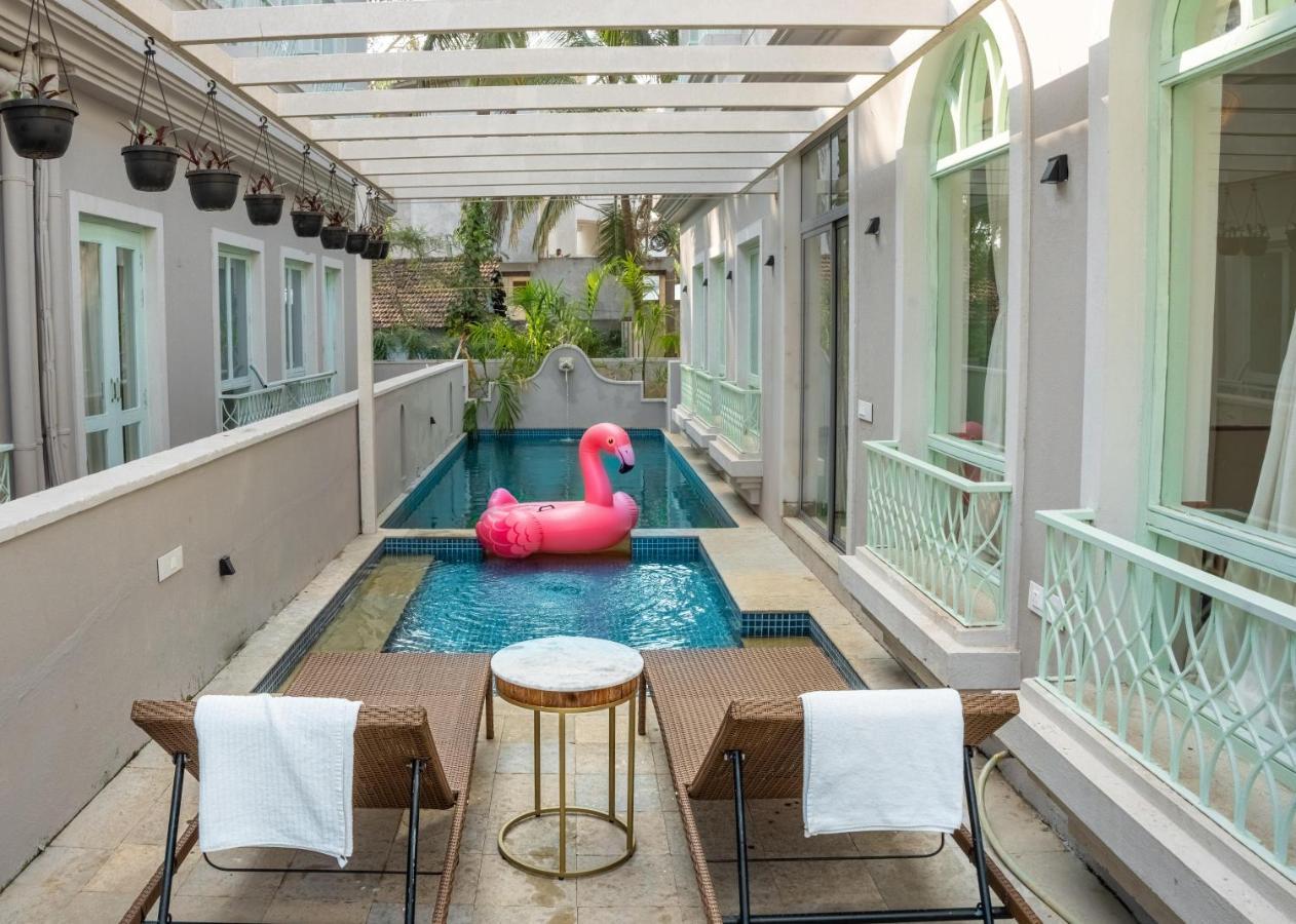 Barcelona Villas At Love Story Siolim- 3Bhk Private Pool Villas Exteriér fotografie