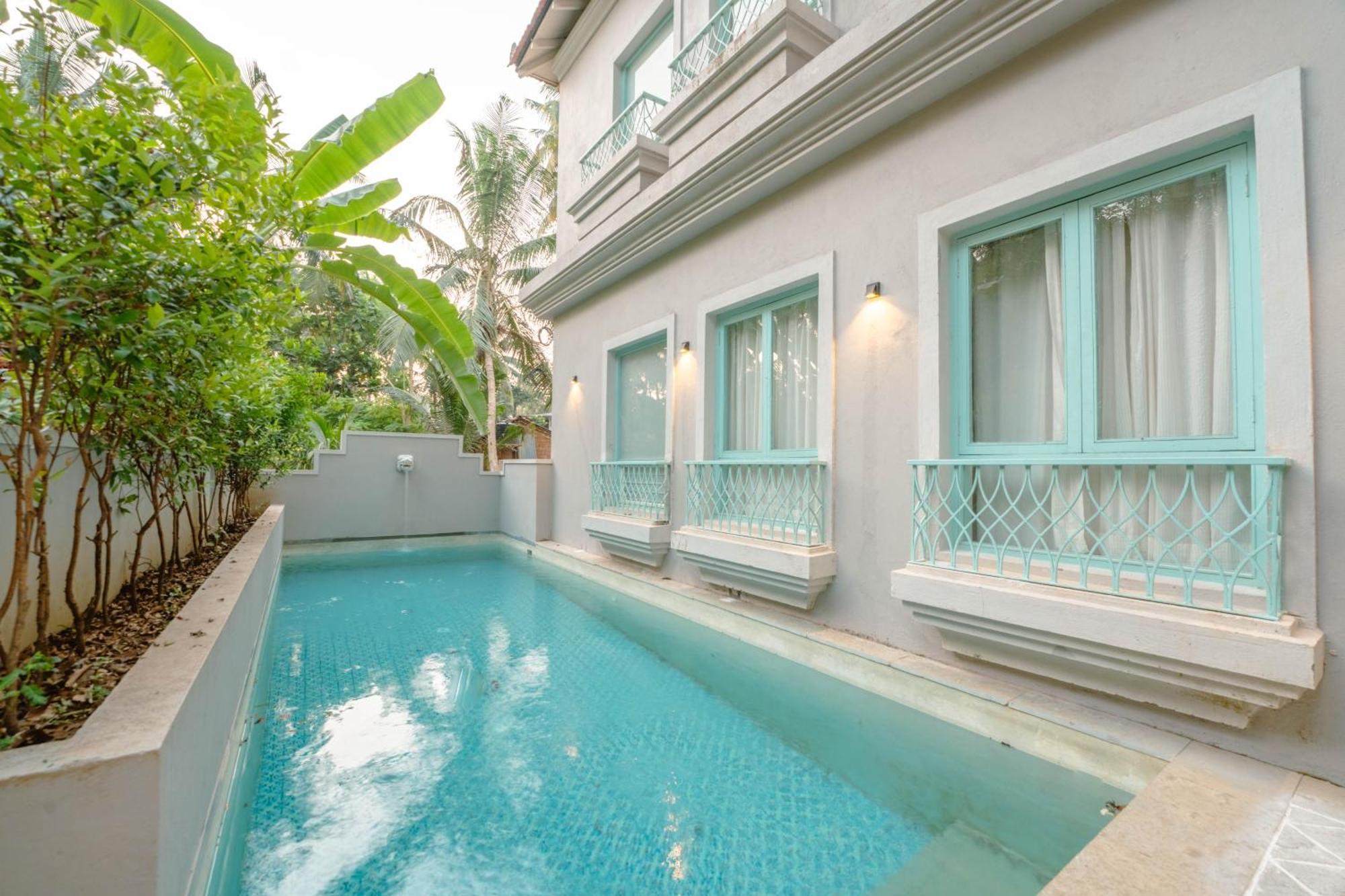 Barcelona Villas At Love Story Siolim- 3Bhk Private Pool Villas Exteriér fotografie